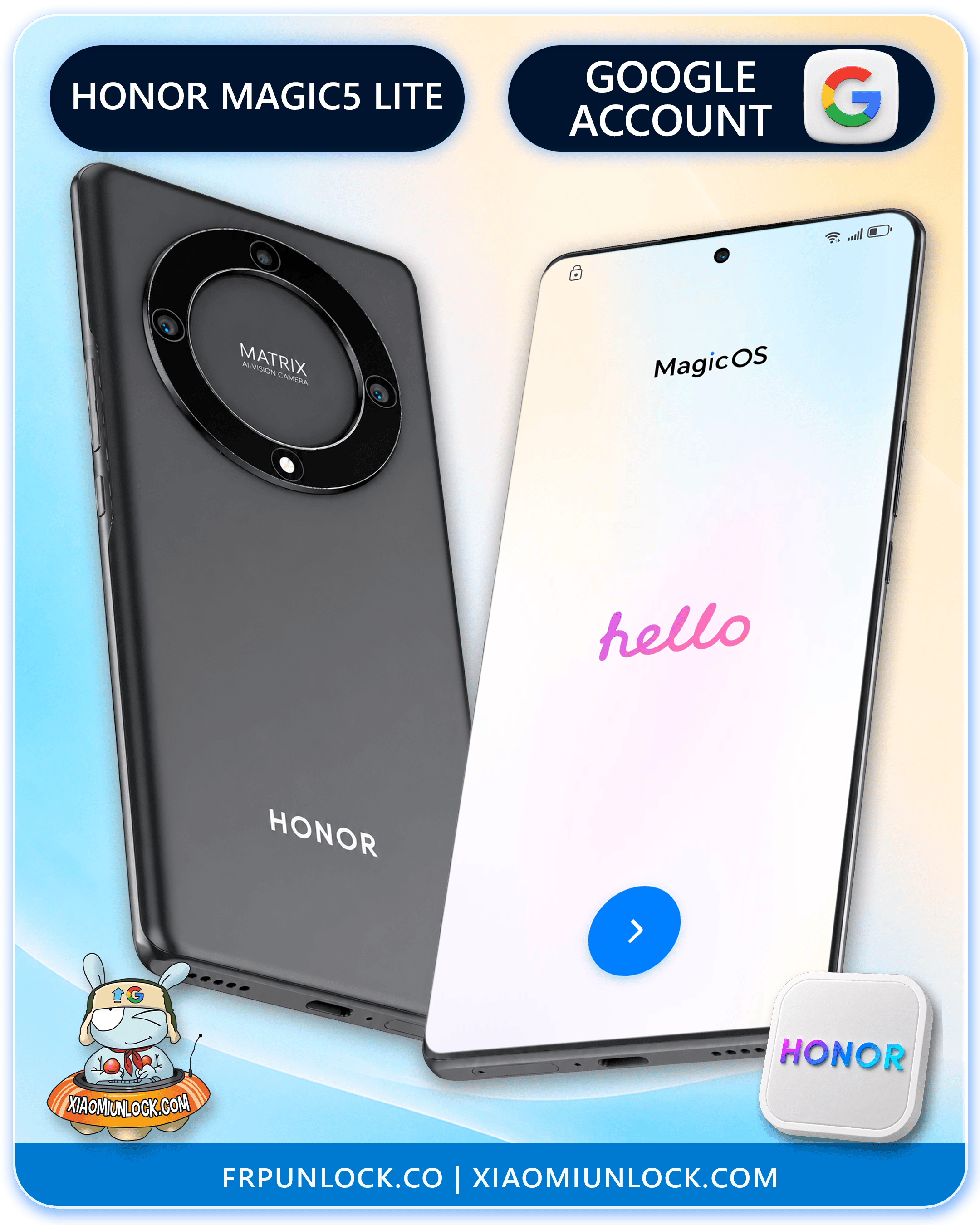 Eliminar Cuenta Google Honor Magic 5 Lite